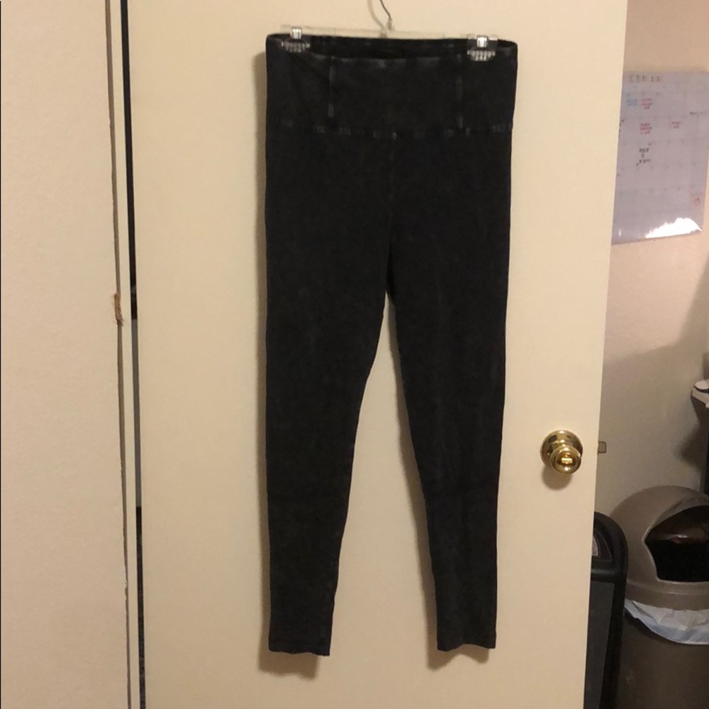 Talula Distressed High Waisted Leggings